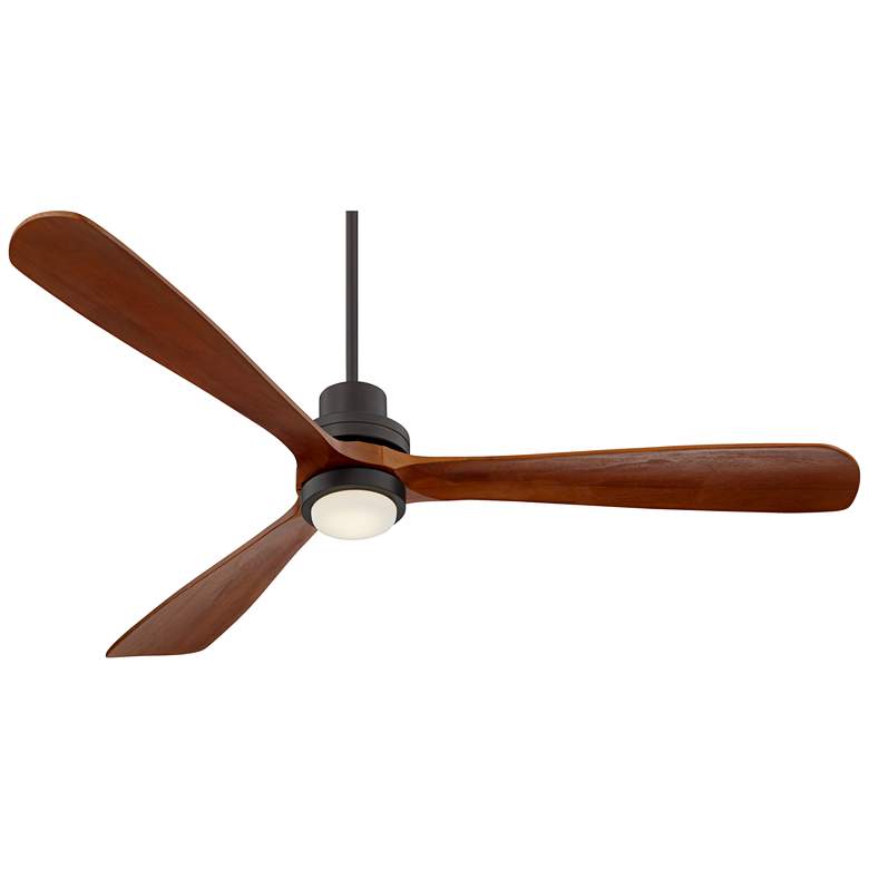 Image 5 66 inch Casa Delta-Wing XL AC Bronze LED Ceiling Fan with Remote Control more views