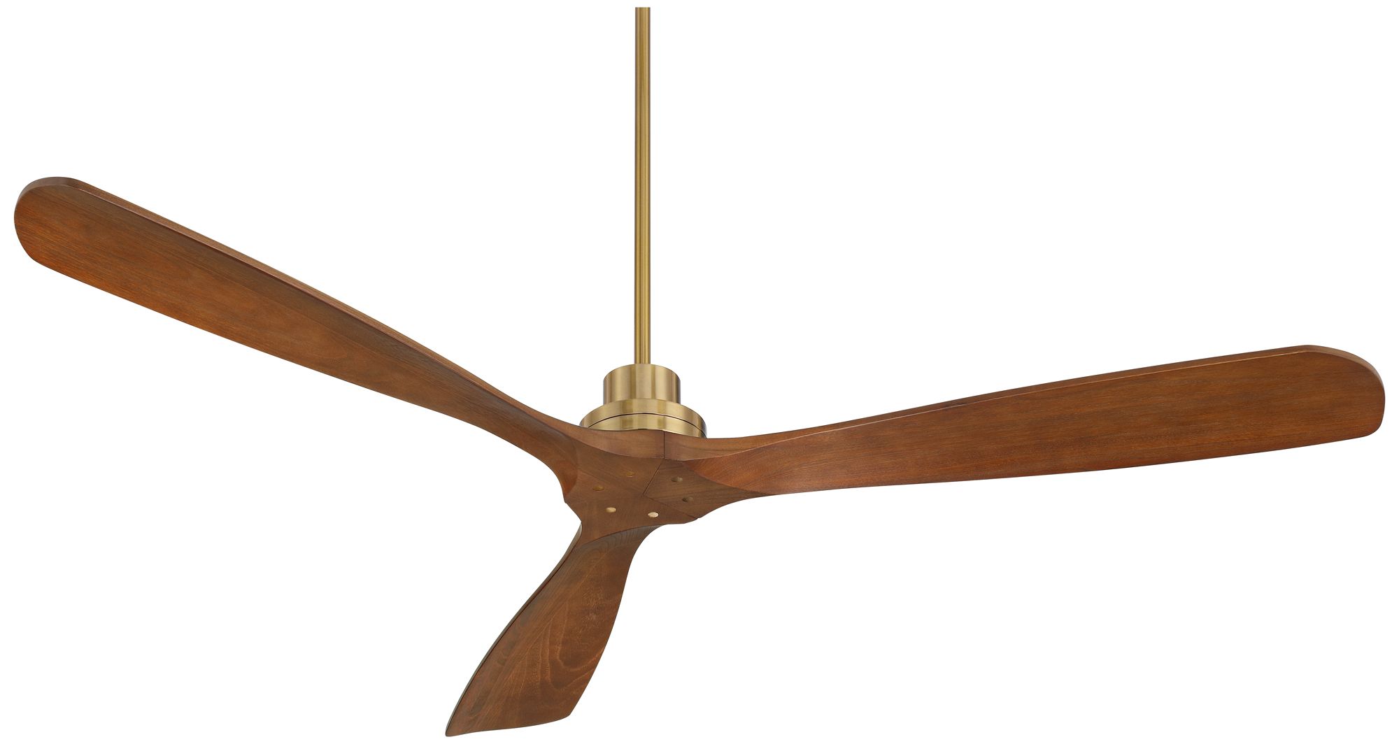 Watch A Video About the 66 Casa Delta DC XL Soft Brass Ceiling Fa