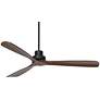 4_66" Casa Vieja Delta DC XL Walnut Outdoor Ceiling Fan with Remote