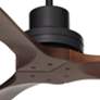 5_66" Casa Vieja Delta DC XL Walnut Outdoor Ceiling Fan with Remote more views