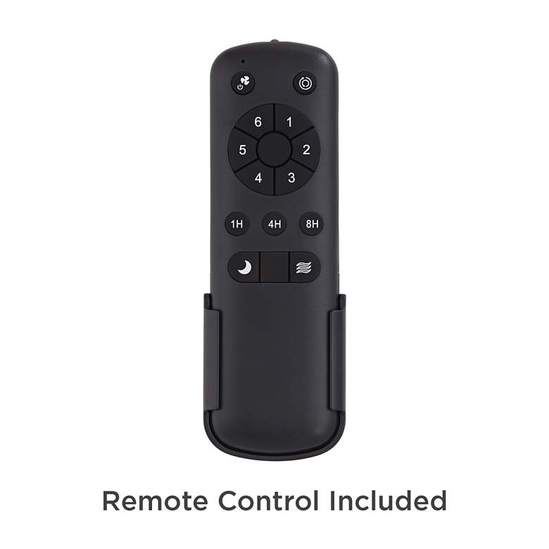 Image 6 66" Casa Vieja Delta DC XL Walnut Outdoor Ceiling Fan with Remote more views