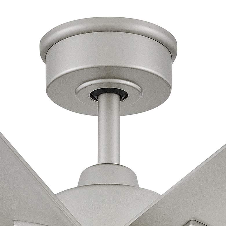 Image 5 66" Hinkley Concur Brushed Nickel Wet Rated 8-Blade Smart Ceiling Fan more views