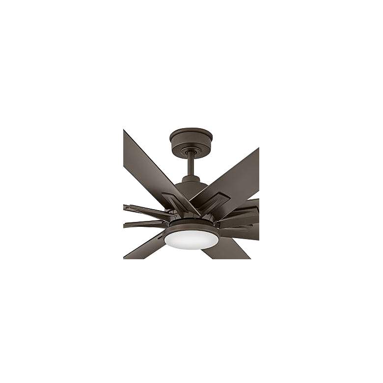 Image 2 66" Hinkley Concur Metallic Bronze LED Smart Ceiling Fan more views