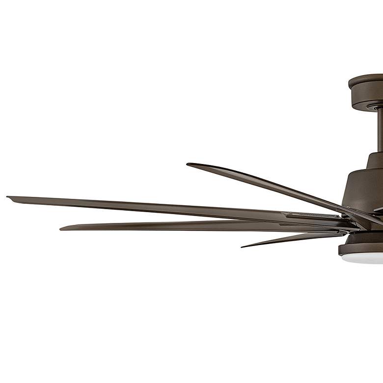 Image 4 66" Hinkley Concur Metallic Bronze LED Smart Ceiling Fan more views