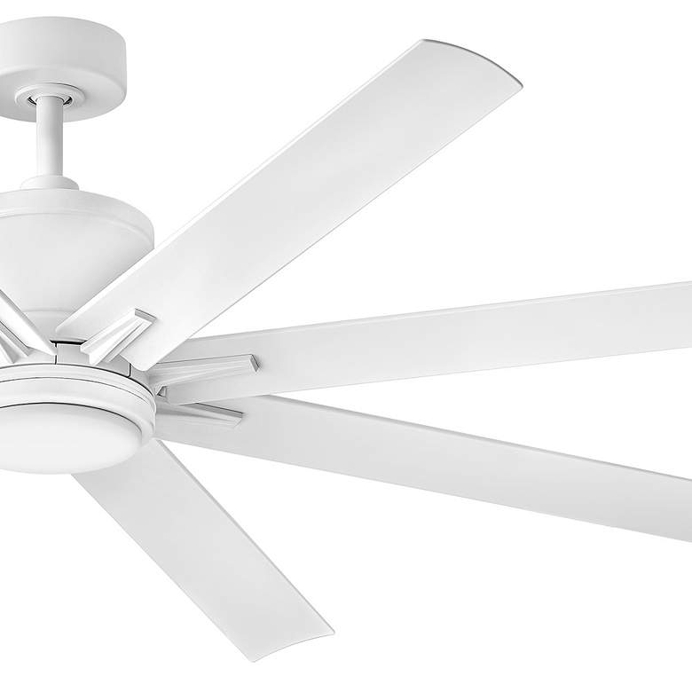 Image 3 66" Hinkley Vantage Matte White LED Smart Ceiling Fan more views