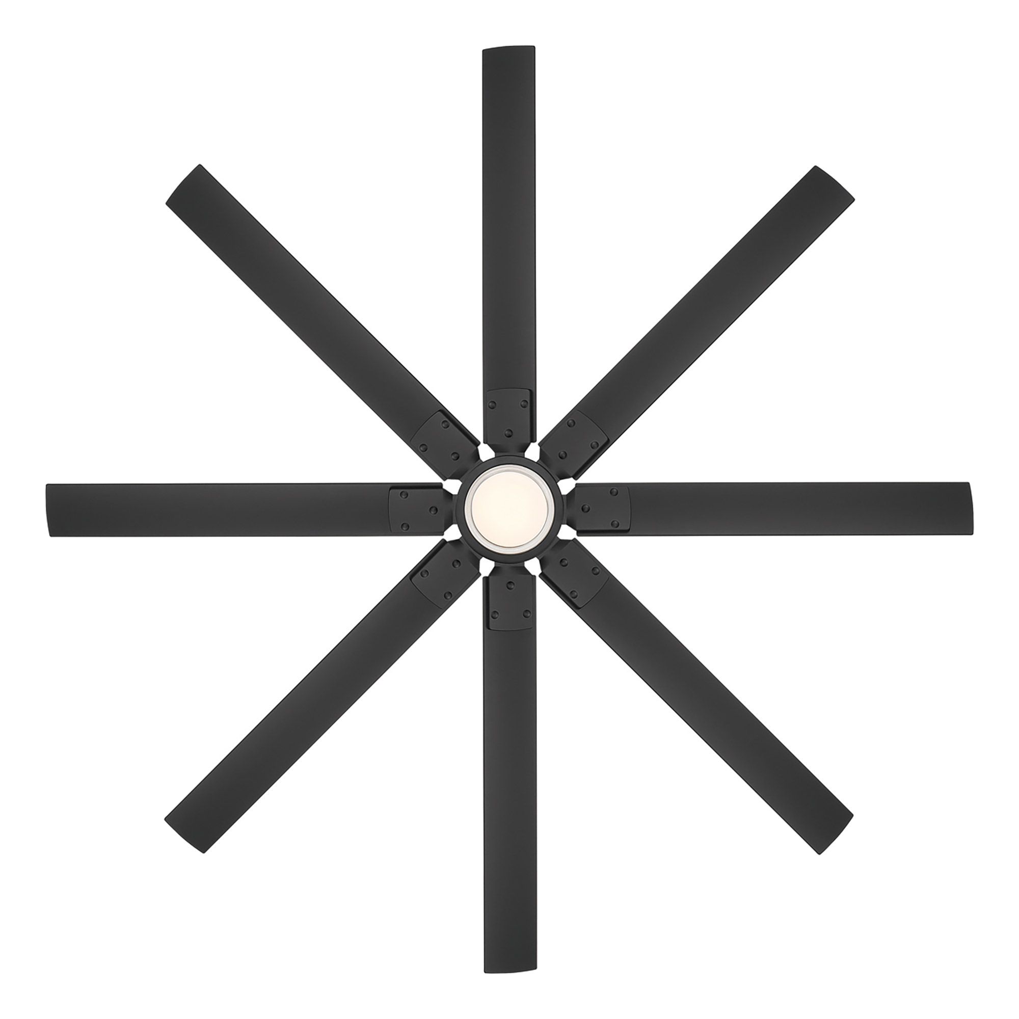 Image 7 66" Modern Forms Renegade Black 3500K LED Smart Ceiling Fan Made to Or more views