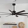 1_66" Modern Forms Renegade Black LED Smart Ceiling Fan