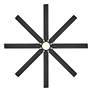6_66" Modern Forms Renegade Black LED Smart Ceiling Fan more views