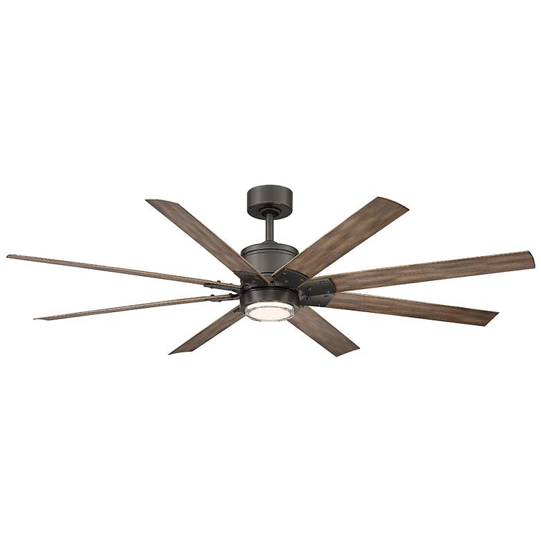 Image 1 66 inch Modern Forms Renegade Bronze 2700K LED Smart Ceiling Fan