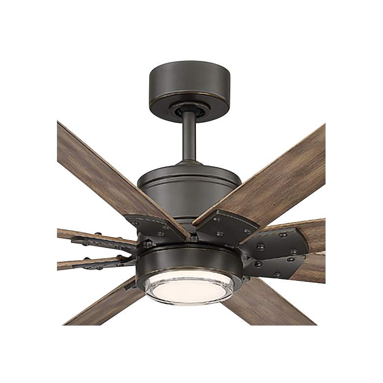 Image 2 66 inch Modern Forms Renegade Bronze 2700K LED Smart Ceiling Fan more views