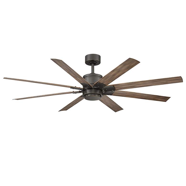 Image 3 66" Modern Forms Renegade Bronze 2700K LED Smart Ceiling Fan more views