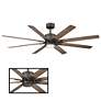 2_66" Modern Forms Renegade Bronze 3500K LED Wet Smart Ceiling Fan more views