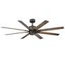 3_66" Modern Forms Renegade Bronze 3500K LED Wet Smart Ceiling Fan more views