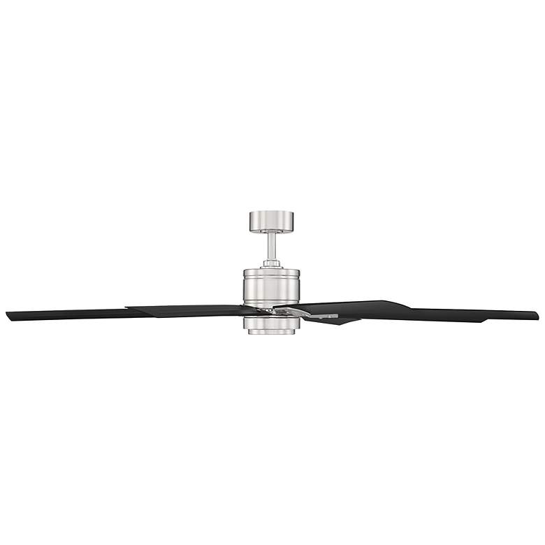 Image 2 66 inch Modern Forms Renegade Brushed Nickel LED Wet Smart Ceiling Fan more views