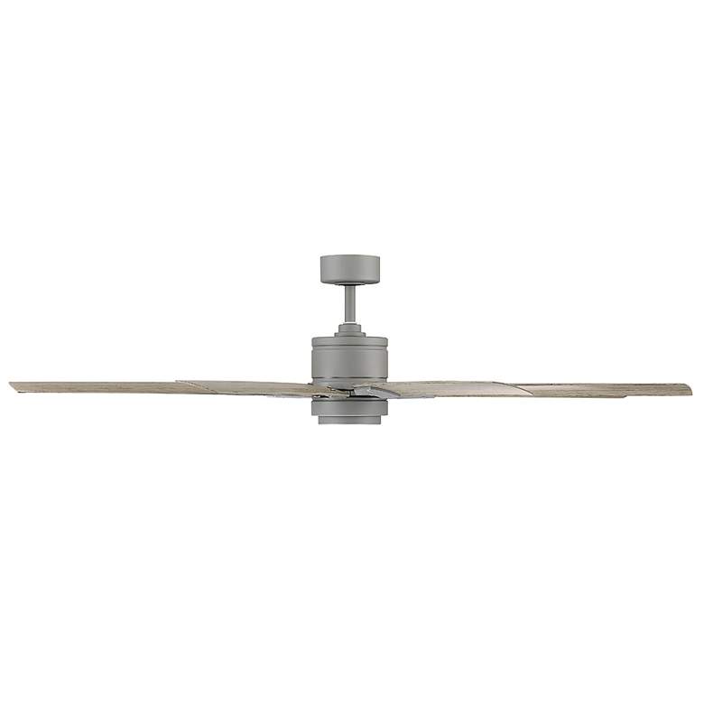 Image 5 66 inch Modern Forms Renegade Graphite LED Wet Rated Smart Ceiling Fan more views