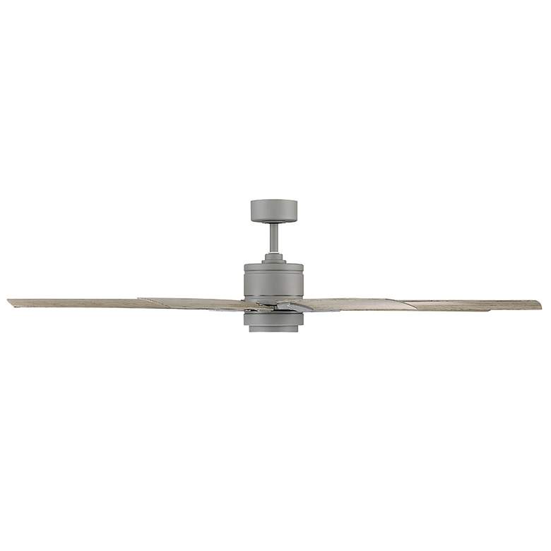 Image 4 66" Modern Forms Renegade Graphite Wet 2700K LED Smart Ceiling Fan more views