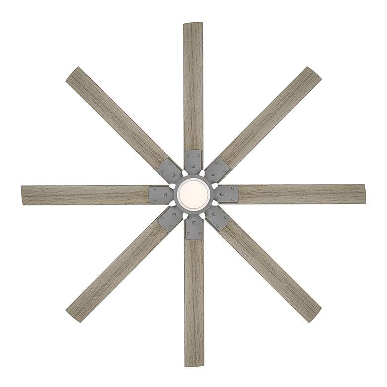 Image 5 66" Modern Forms Renegade Graphite Wet 2700K LED Smart Ceiling Fan more views