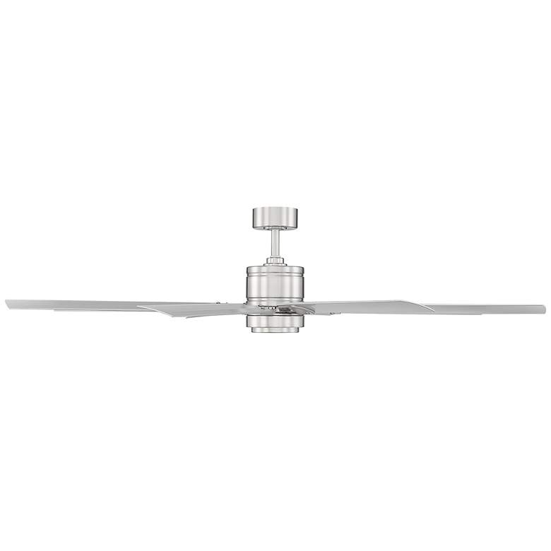 Image 4 66" Modern Forms Renegade Nickel Wet 2700K LED Smart Ceiling Fan more views