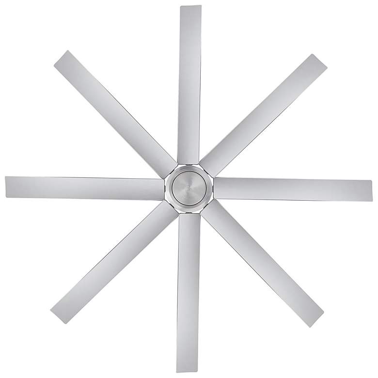 Image 5 66 inch WAC Mocha XL Brushed Aluminum Wet Rated Smart Ceiling Fan more views