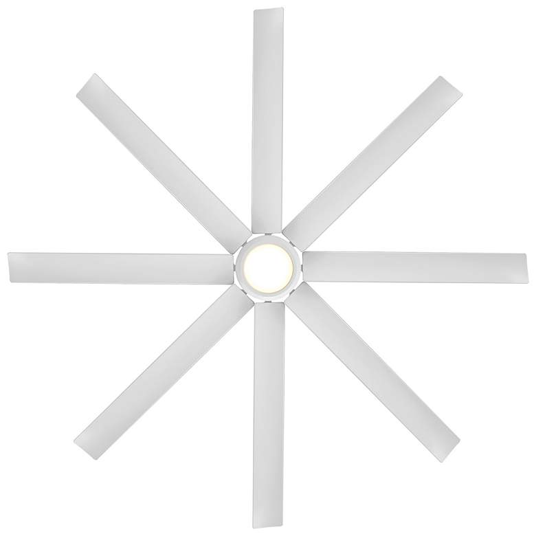 Image 4 66" WAC Mocha XL Matte White LED Smart Ceiling Fan more views