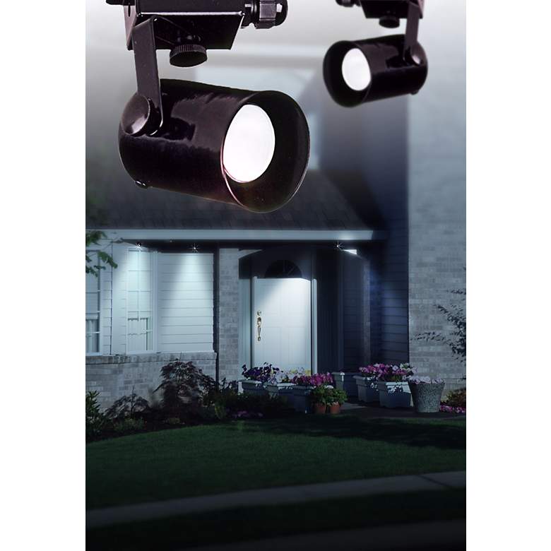 Image 1 Black 20- Watt Adjustable Halogen Light in scene