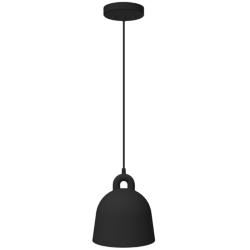 67A60 - Black Mini Metal Bell Pendant