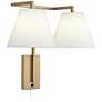 67C08 - Nightstand HB/wall lamp with pendant shade
