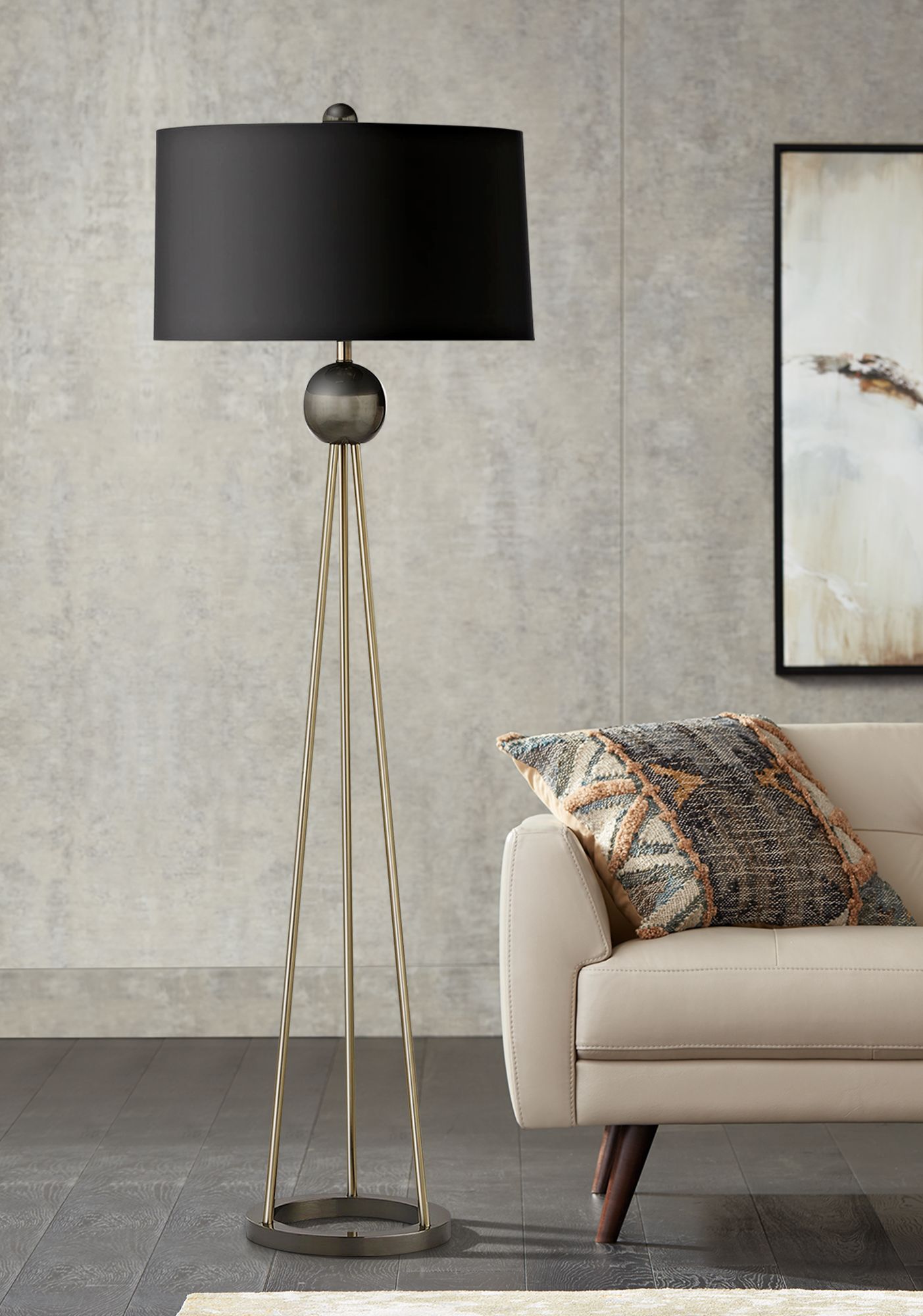 Contemporary, Tripod, Floor Lamps Lamps Plus