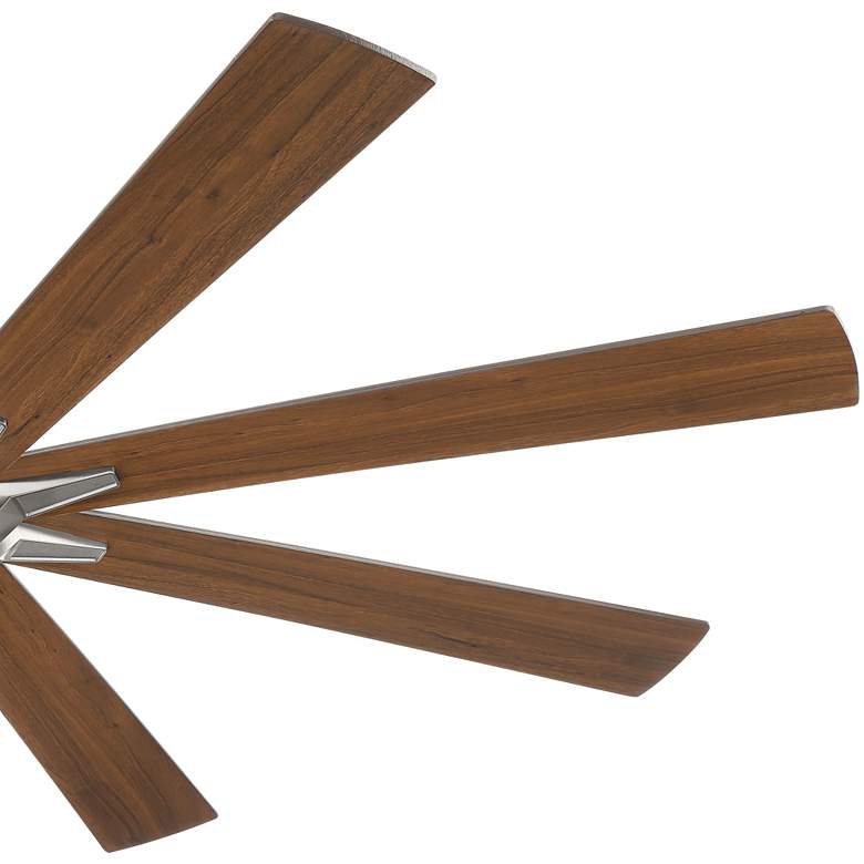 Image 4 68" Casa Vieja X-Air Brushed Nickel CCT LED Ceiling Fan with Remote more views