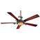 68" Minka Aire Napoli LED Walnut Finish Ceiling Fan with Remote