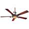 68" Minka Aire Napoli Walnut Finish Ceiling Fan