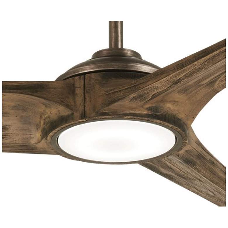 Image 3 68" Minka Aire Timber Aged Boardwalk LED Smart Ceiling Fan more views
