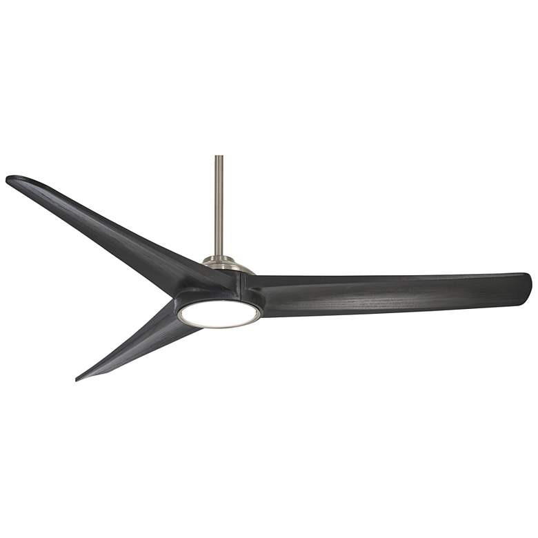 Image 2 68" Minka Aire Timber LED Coal Finish Modern Indoor Smart Ceiling Fan
