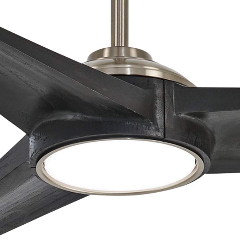 Image 3 68" Minka Aire Timber LED Coal Finish Modern Indoor Smart Ceiling Fan more views