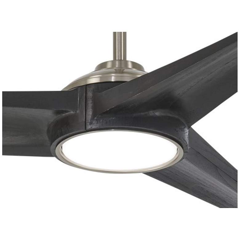 Image 3 68" Minka Aire Timber LED Coal Finish Modern Indoor Smart Ceiling Fan more views