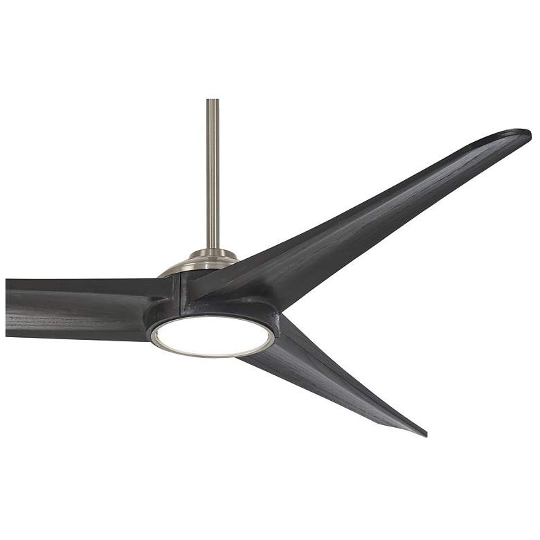 Image 5 68" Minka Aire Timber LED Coal Finish Modern Indoor Smart Ceiling Fan more views