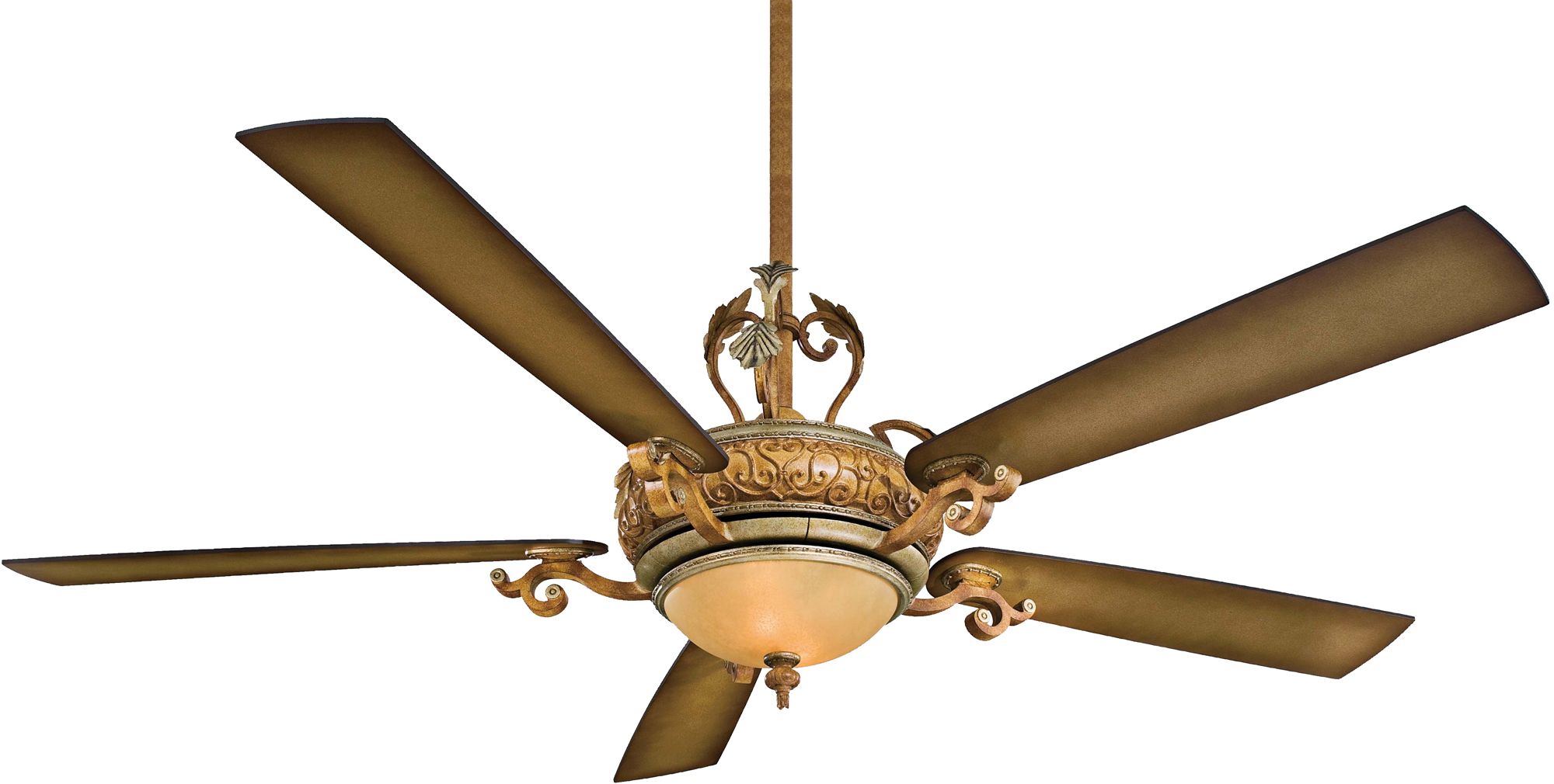 68" Napoli II Tuscan Patina Finish Ceiling Fan