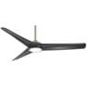 68" Minka Aire Timber Smart Fan Coal LED Ceiling Fan with Remote