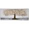 69" x 27" Tree Multicolor Canvas Wall Art