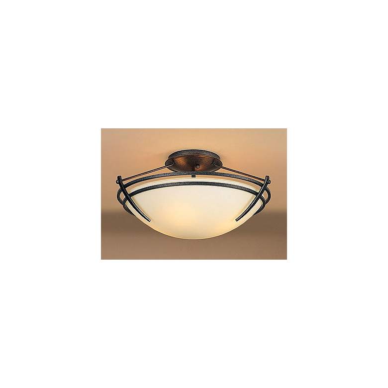 Image 1 Hubbardton Forge Presidio 15 inch Wide Ceiling Light Fixture in scene