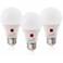 69W Equivalent Frosted 9W LED Non-Dimmable Standard 3-Pack