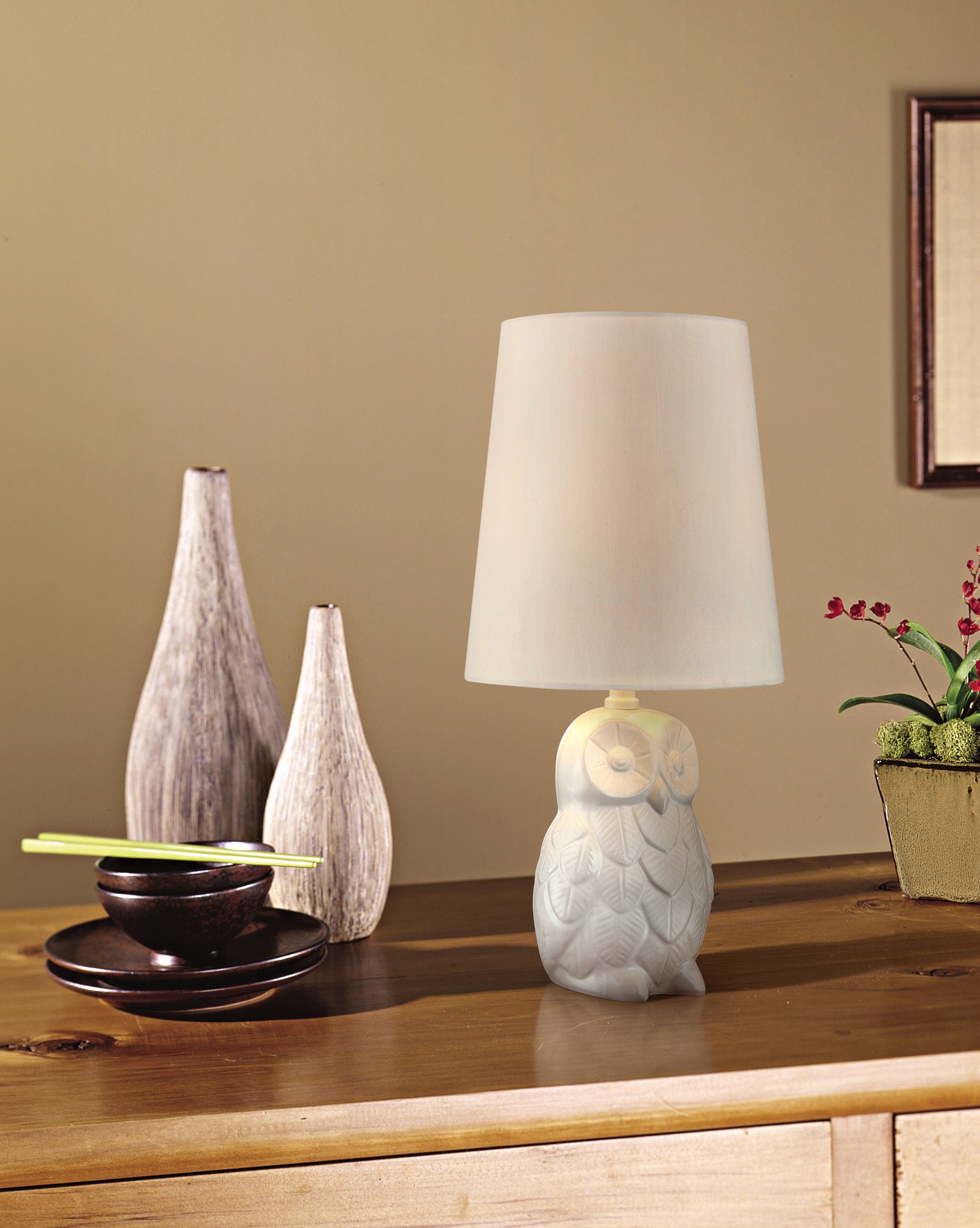 owl accent lamp