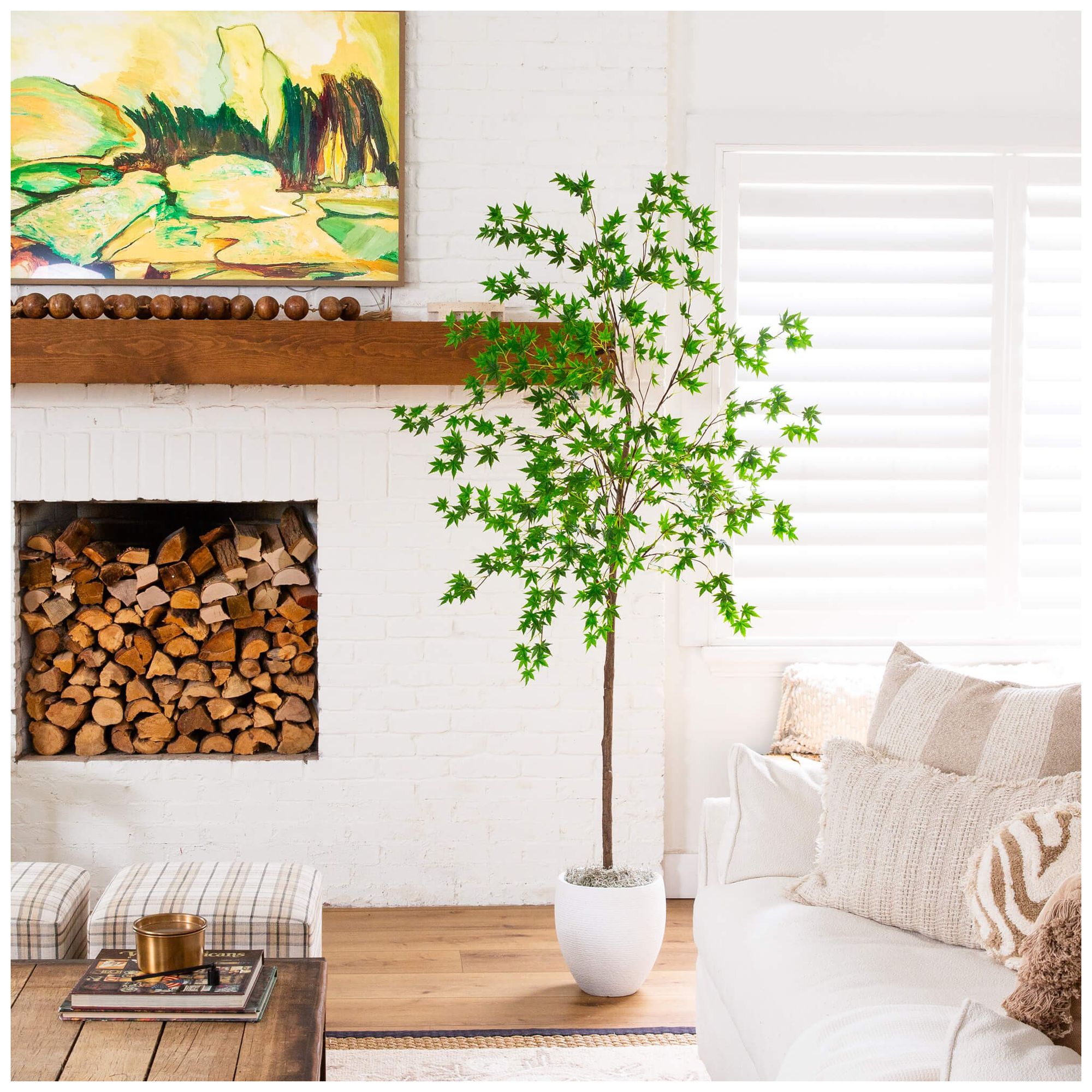 Image 7 6ft. Artificial Maple Tree more views