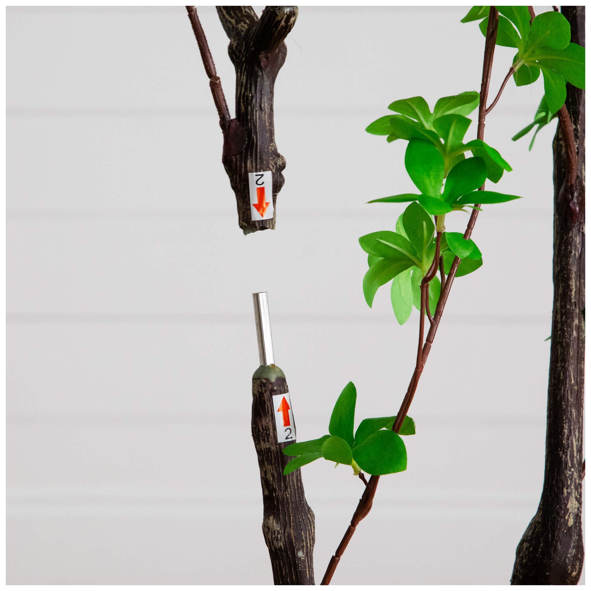 Image 7 6ft. Artificial Minimalist Enkianthus Tree more views