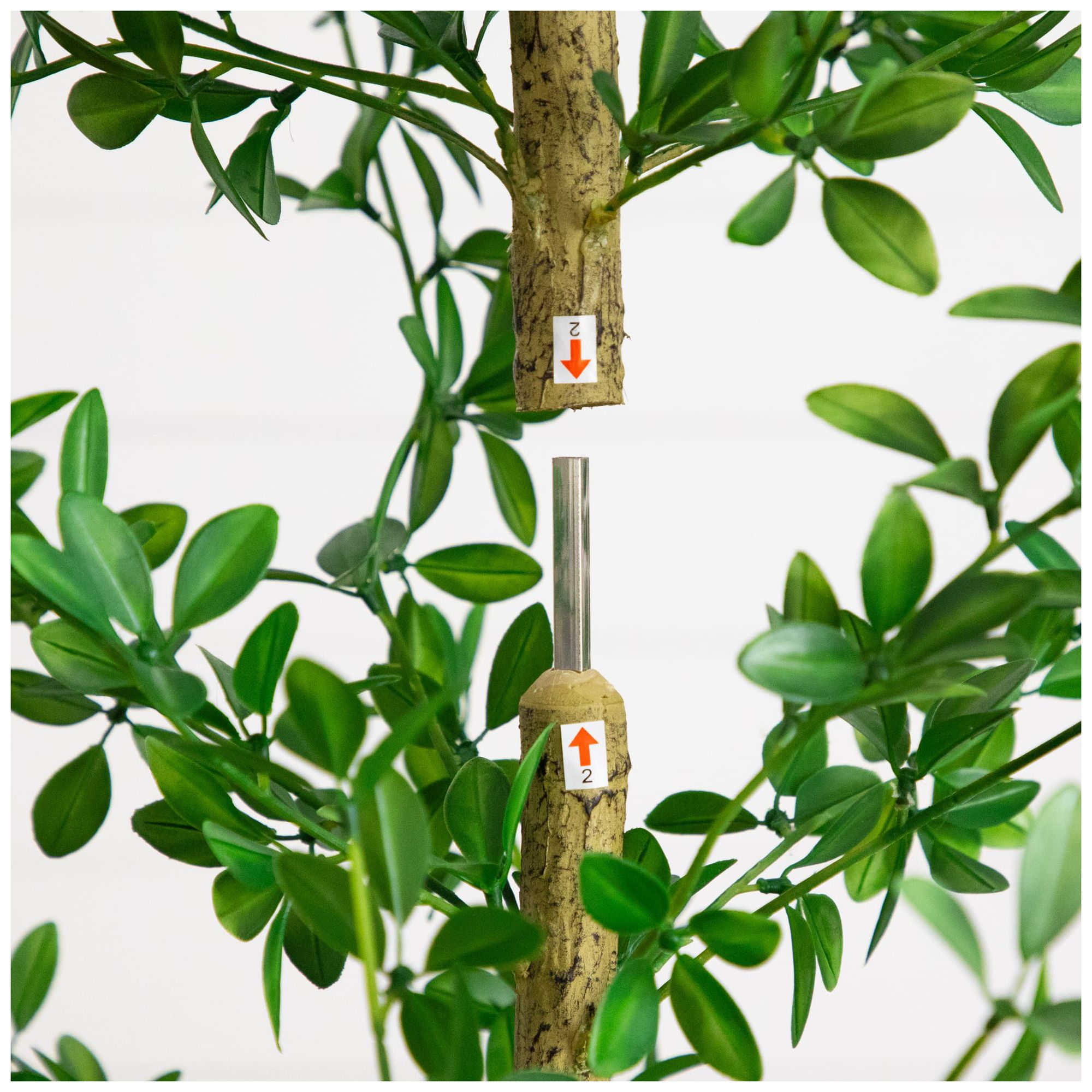 Image 7 6ft. Artificial Shady Lady Black Olive Tree more views