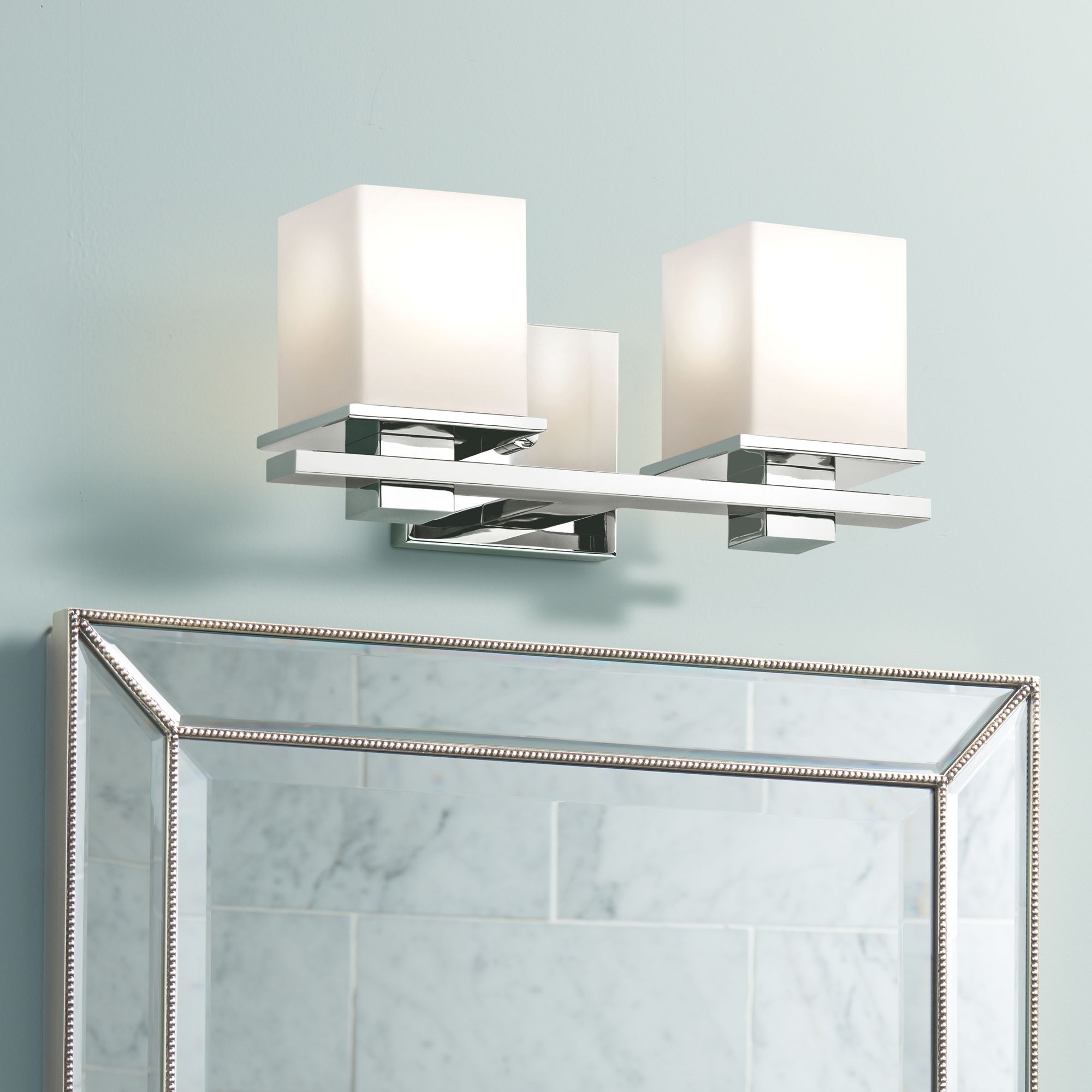 Chrome, Kichler, Bathroom Lighting Lamps Plus