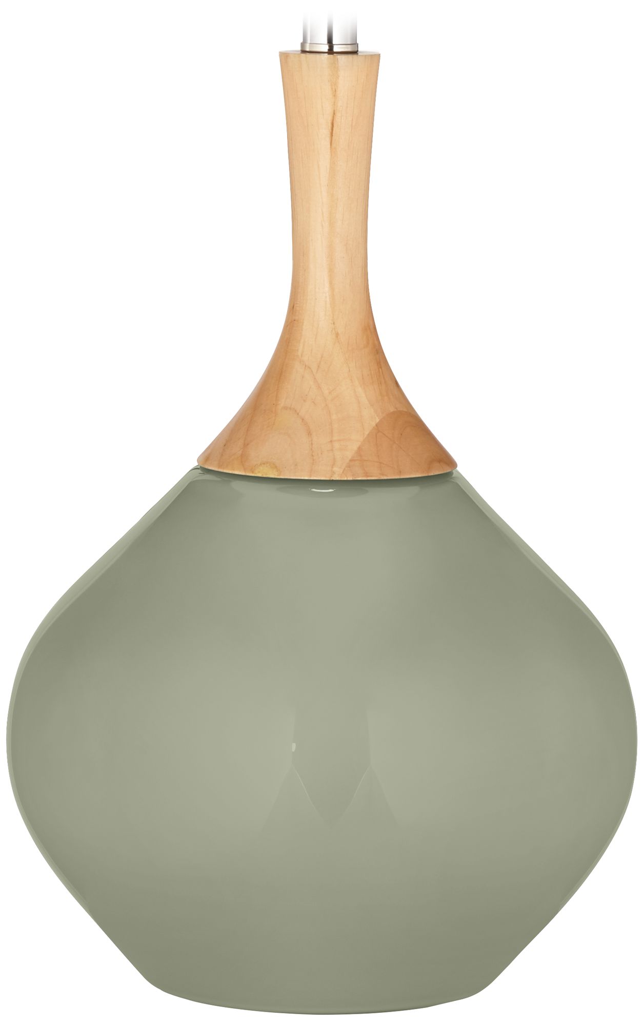 Color Plus Wexler 31" Linen Shade Evergreen Fog Green Table Lamp