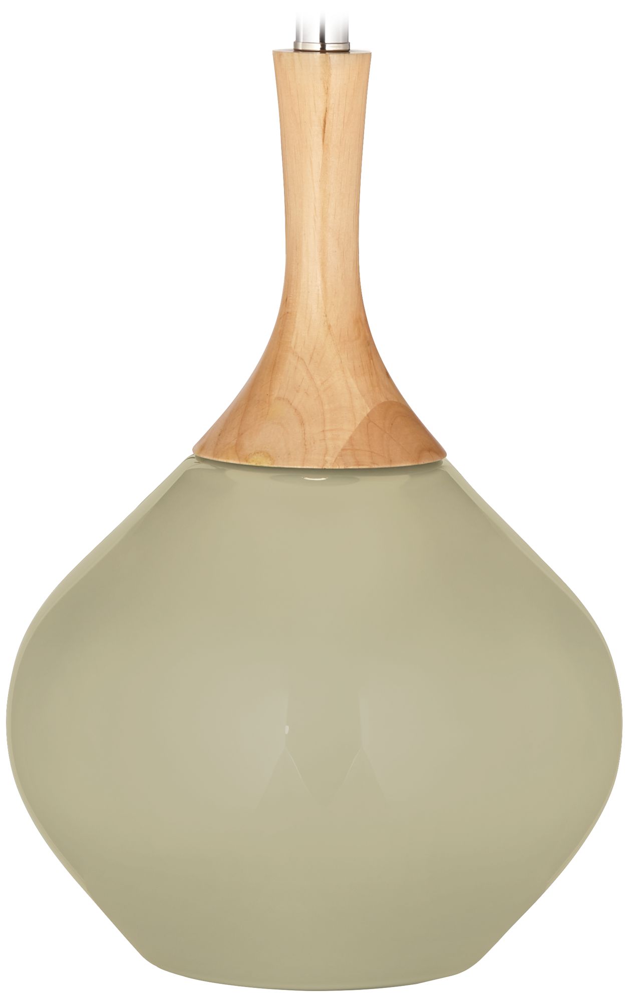 Color Plus Wexler 31" High Linen Shade and Sage Green Table Lamp