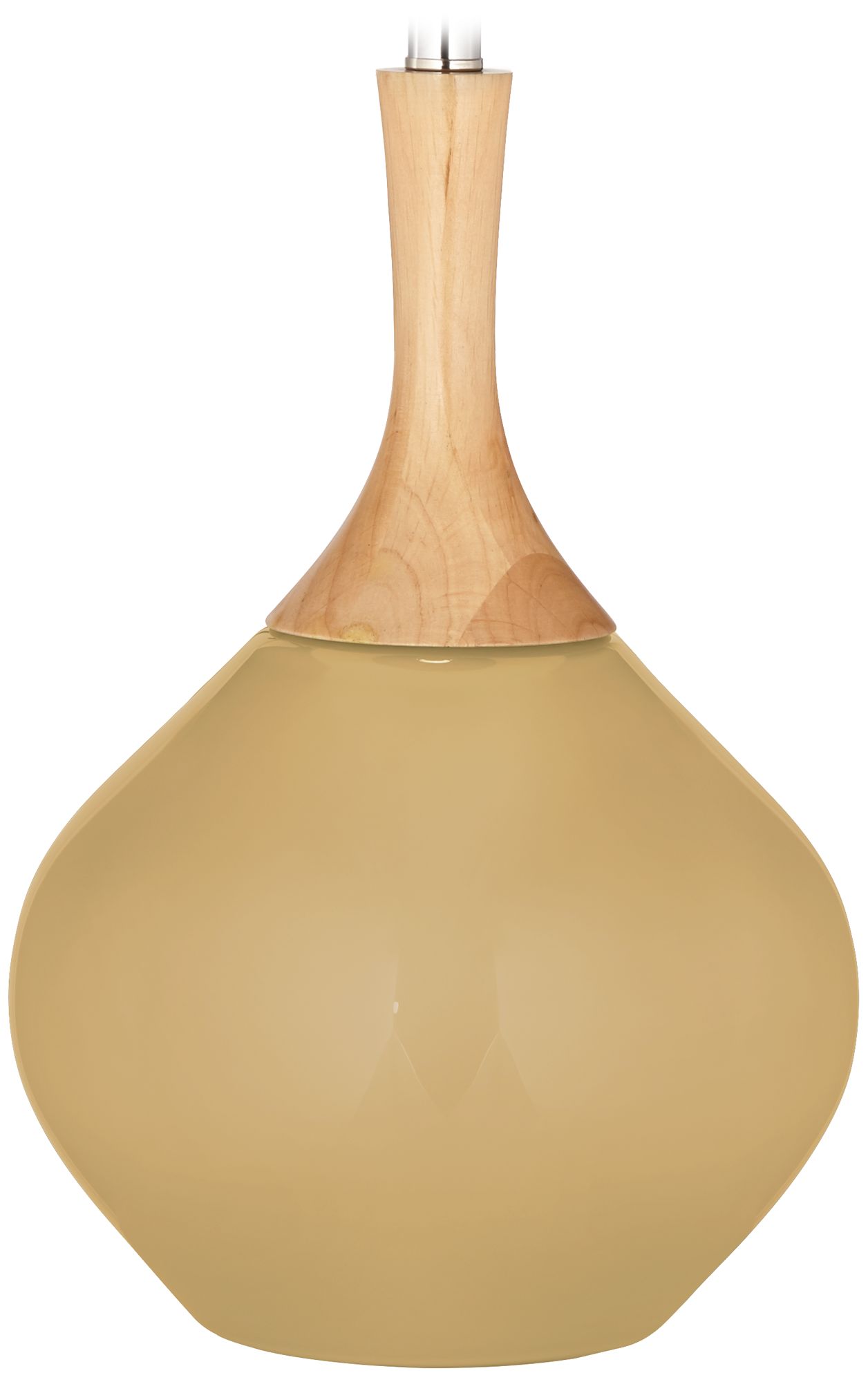 Color Plus Wexler 31" High Fog Linen Shade Empire Gold Table Lamp