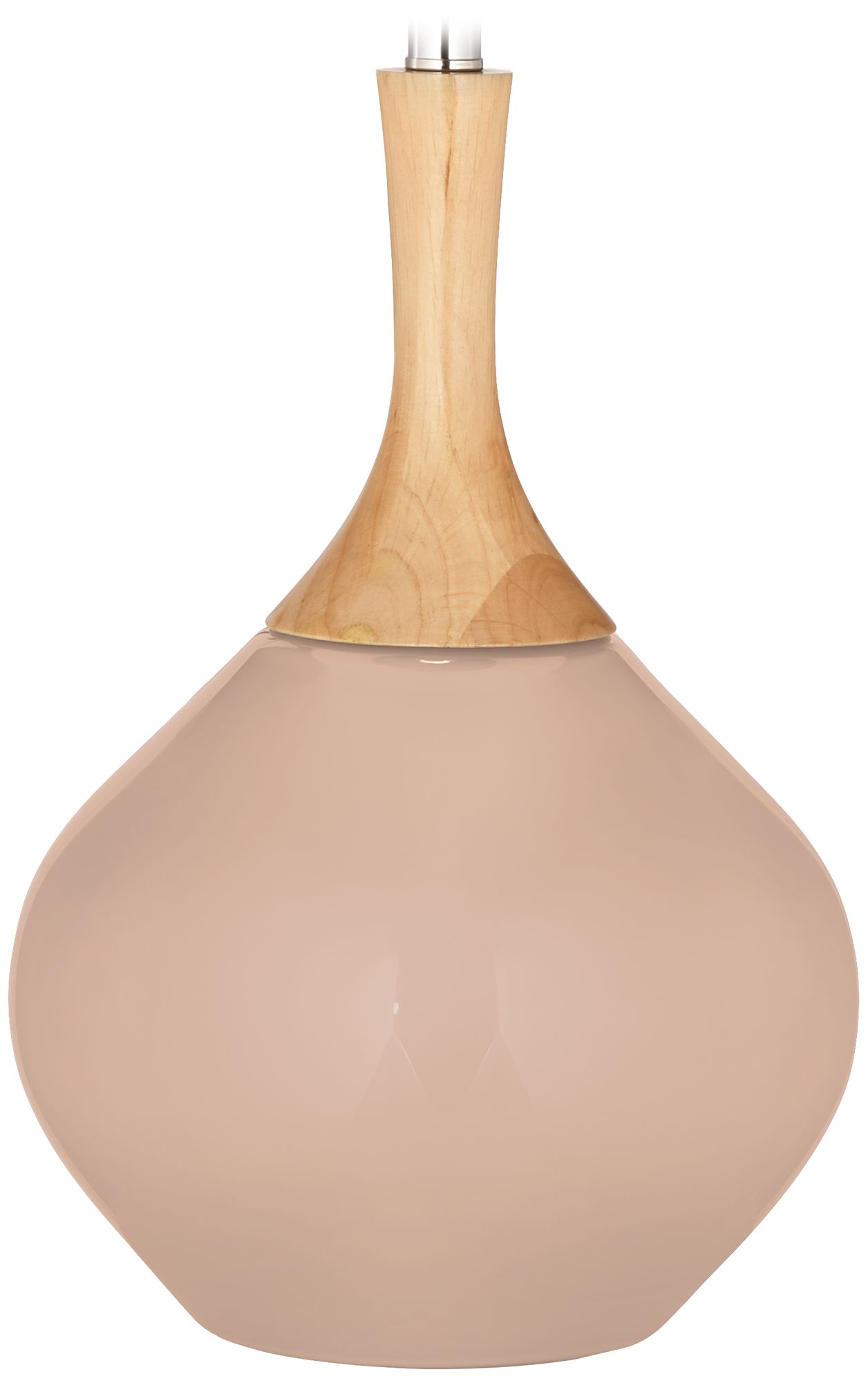 Color Plus Wexler 31" High Fog Linen Shade Italian Coral Table Lamp